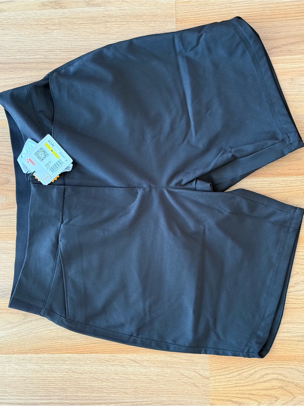 Puma black Bermuda shorts